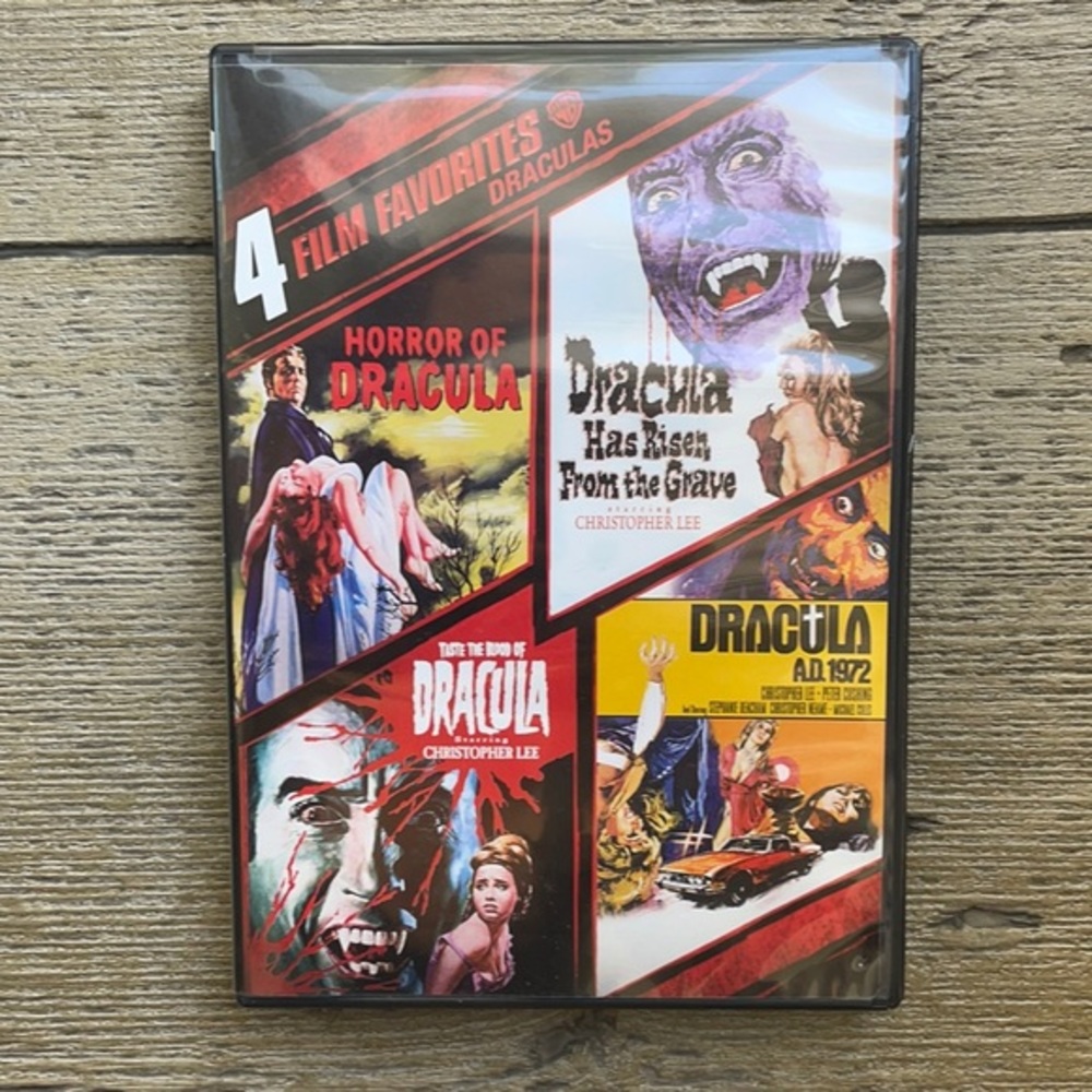 4 Film Favourites DVD Dracula Halloween Movie Classics Vampire Horror